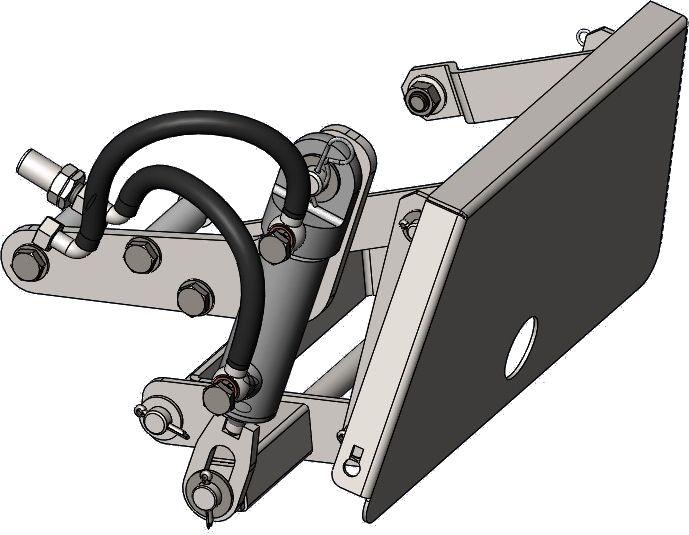Přední závěs hydraulický