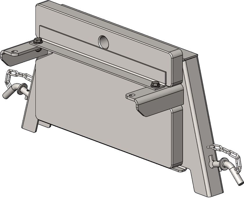 Přední závaží pro hydraulický závěs
