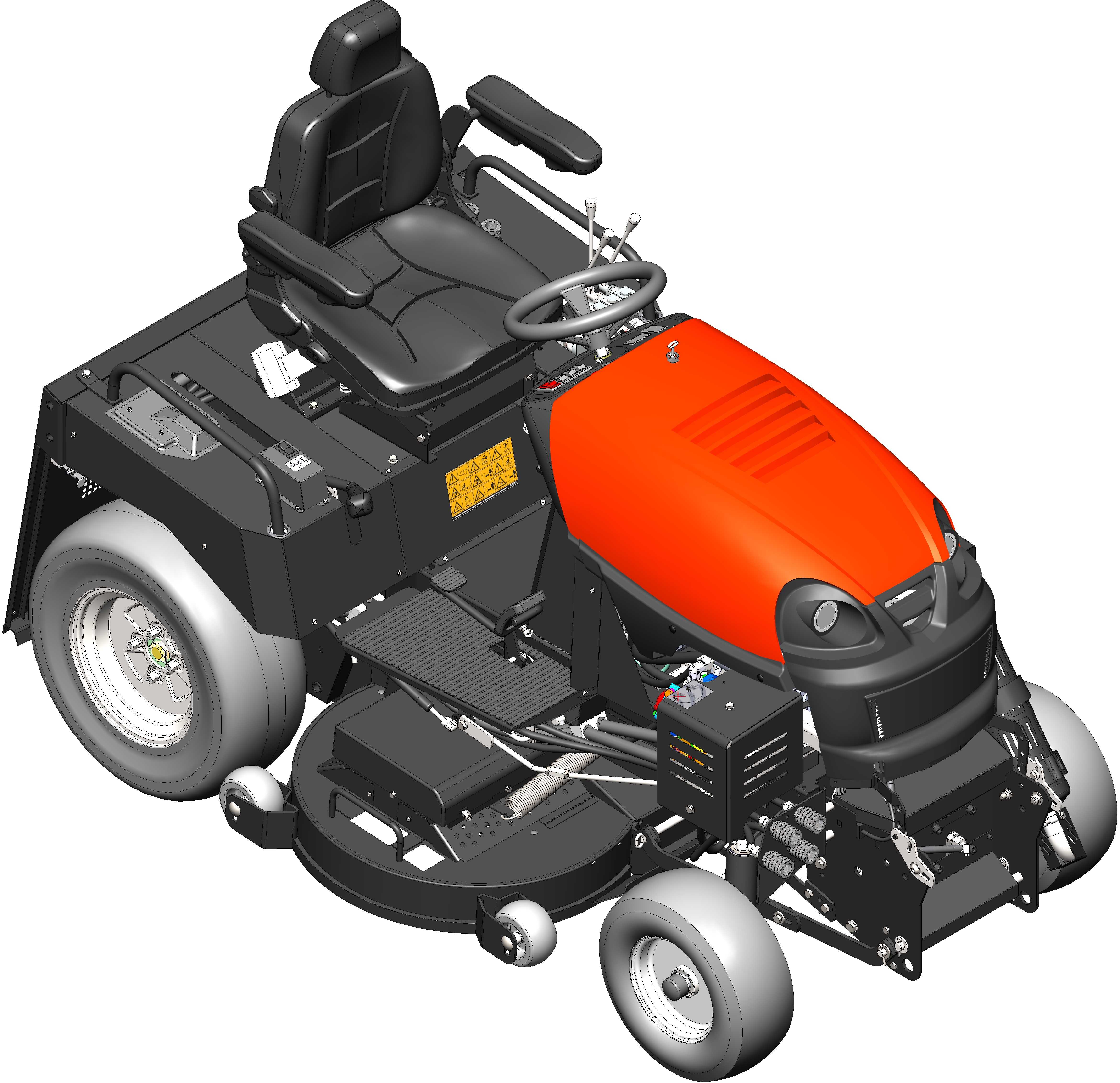 Zahradní traktor W3651z uzávěrkou diferenciálu