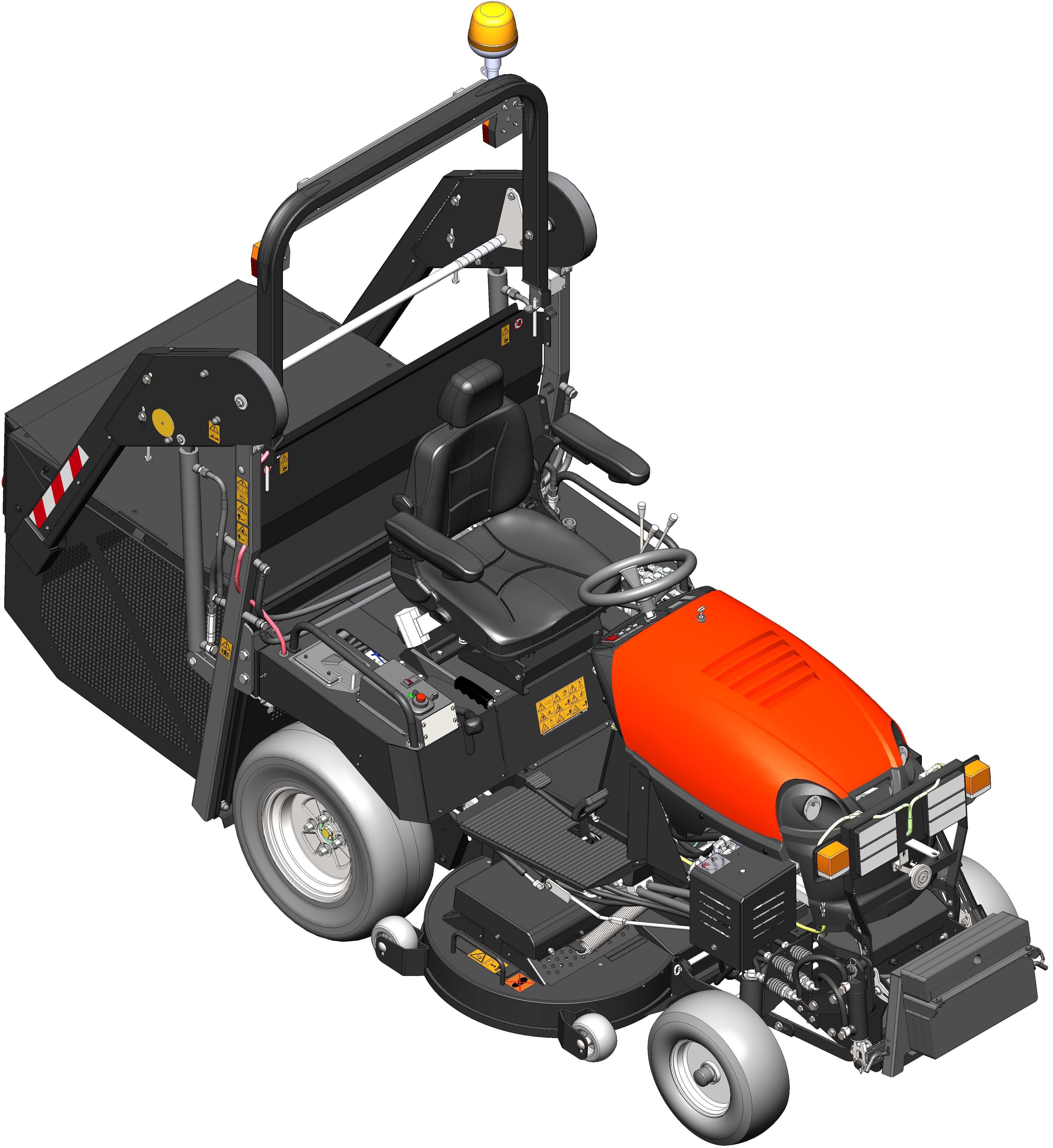 Zahradní traktor W3651 sada pro provoz na poz. komunikacích